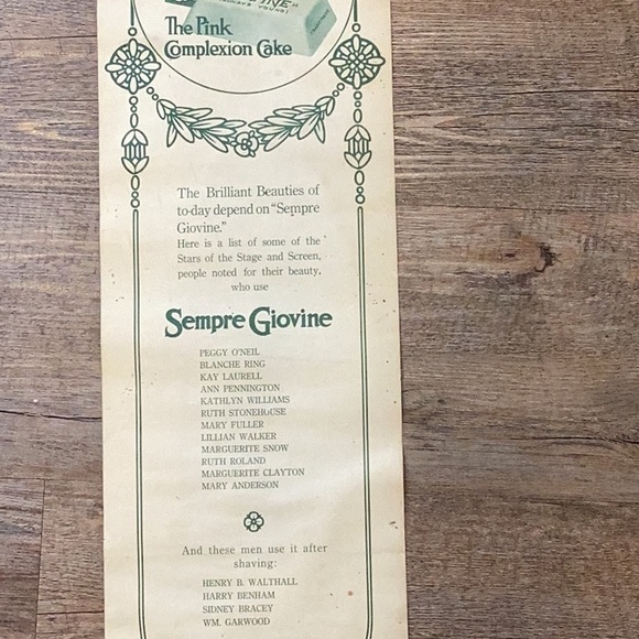 Vintage 1910 Advertising Poster - Picture 10 of 12